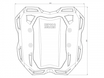 Portaequipaje Trasero Smartrack para Honda CB 1000 Hornet / SP (2025-)