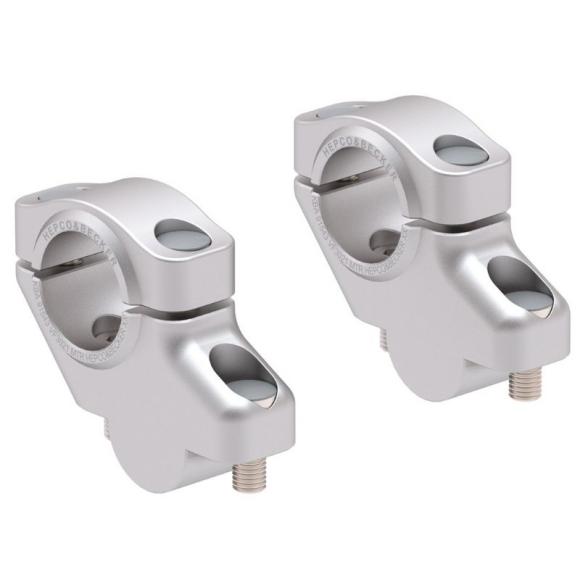 Elevador de Manillar Hepco & Becker Honda NT 1100 – 30 mm Plata o Negro