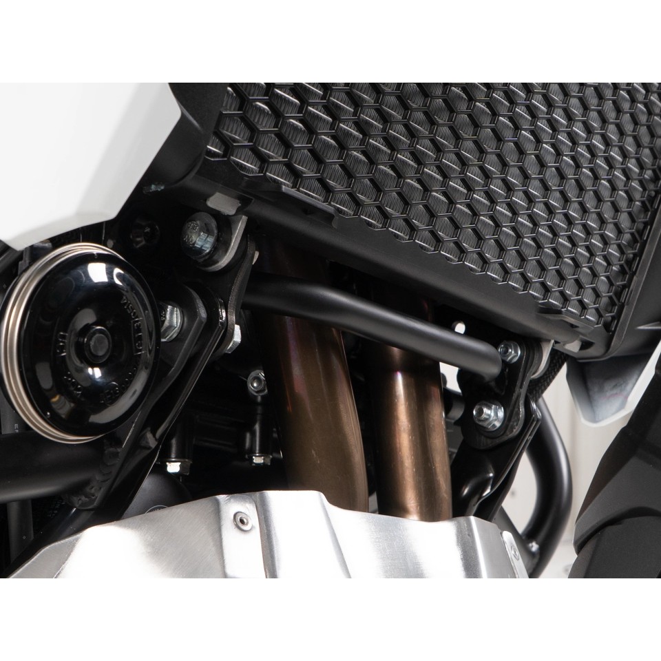 Puntal refuerzo negro barras motor - Honda Transalp E-Clutch | Hepco&Becker