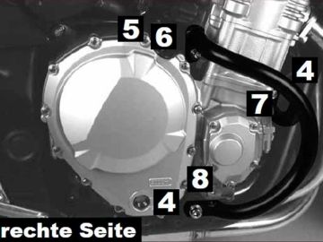 Barras de protección del motor para Suzuki GSF 1250 / S Bandit (2007-2016)