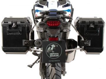 Juego de portaequipajes Cutout incl. juego de maletas Xplorer Cutout para Honda CRF 1100L Africa Twin Adventure Sports (2024-)