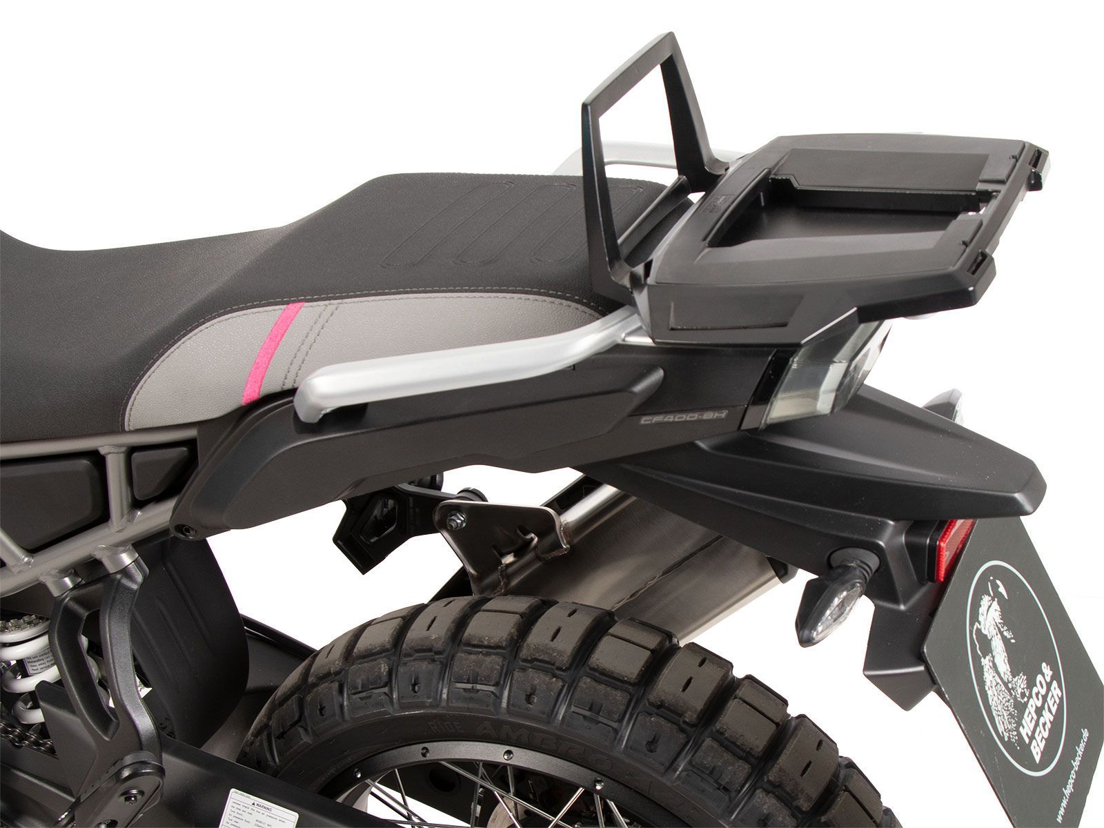 Portaequipaje Alurack | CF Moto 450 MT 2024 Hepco Becker