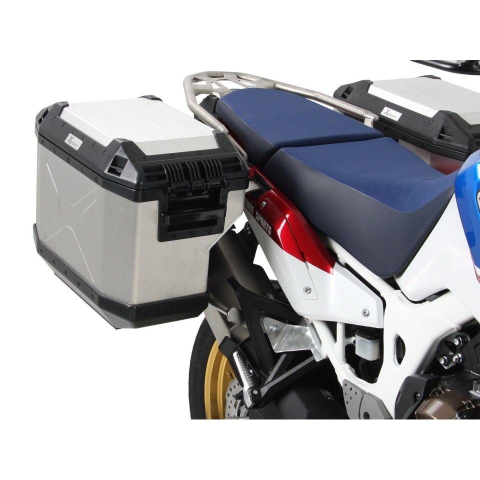 Portamaletas lateral en acero inoxidable  Acero inoxidable para Honda Africa Twin Adventure Sports/DCT (2018-)