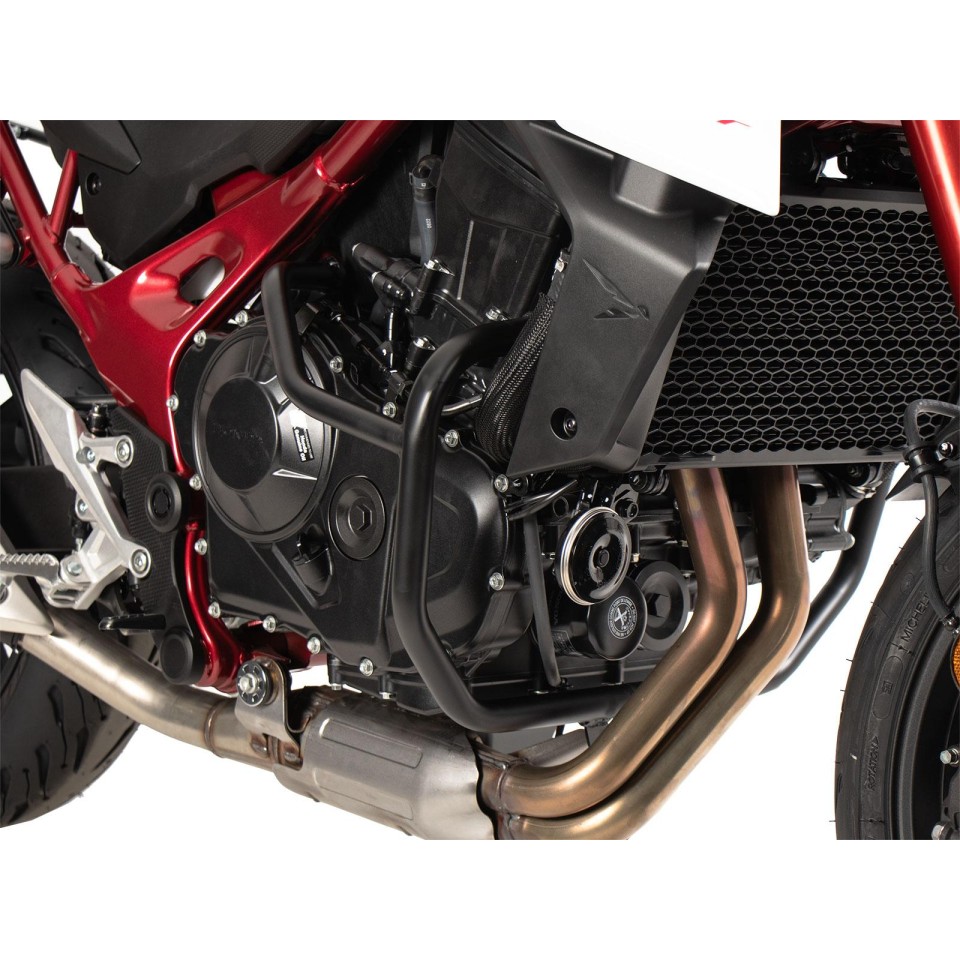 Barra protectora de motor negra para Honda CB 750 Hornet (2023-)