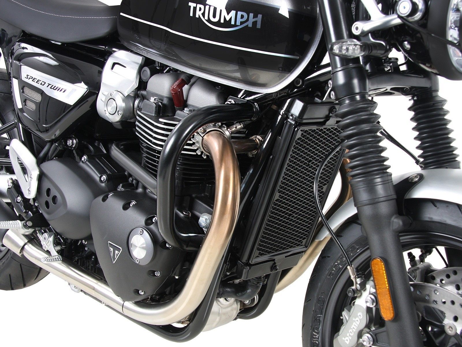 Protector del motor - negro para Triumph Speed Twin (2019-) de Hepco&Becker