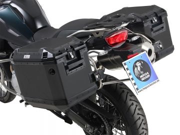 Soporte lateral Cutout de acero inoxidable. incl. cajas laterales Xplorer Cutout para BMW F 850 GS (2018)