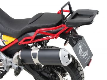Portaequipajes Alurack negro para Moto Guzzi V85 TT (2019-)